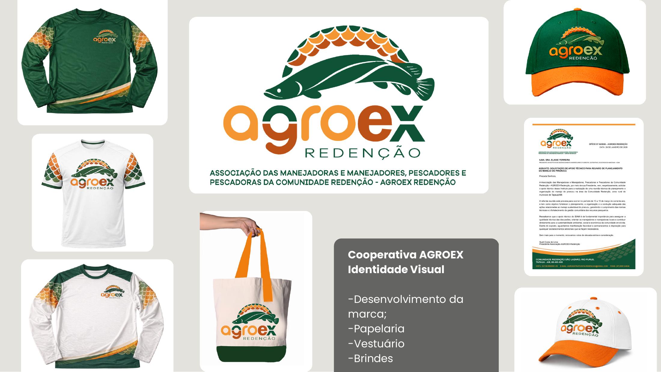 Identidade visual da Agroex Redenção
